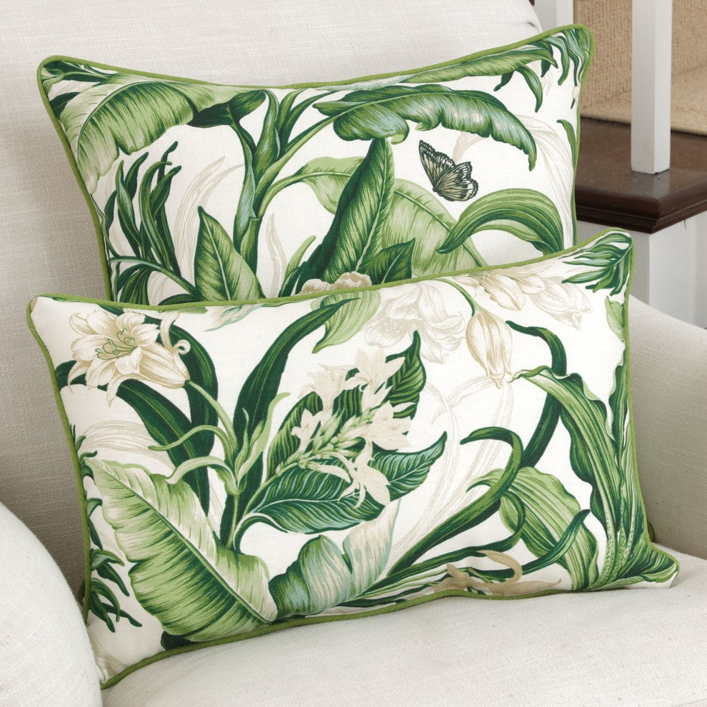 Wailea Coast Verte 18-inch Throw Pillow