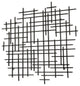Iquara Small Black Abstract Metal Wall Art