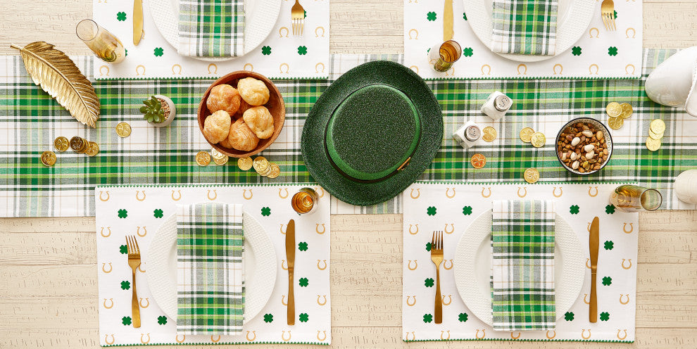 Clover Horseshoe Printed Placemat (Set of 4)