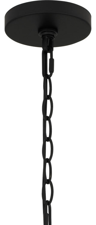 Quoizel LGR5026 5 Light 26"W Taper Candle Style Chandelier - Matte Black