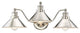 Kira Home Welton 26" Farmhouse Bathroom Light, Barn Light, Polished Nickel