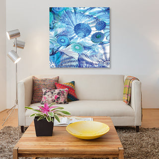 "Underwater Perspective II" by Charlie Carter, Canvas Print, 26"x26"