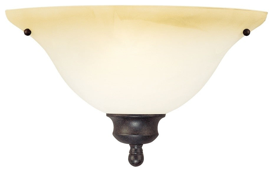 Essentials 1-Light Wall Lamp, Sable Bronze