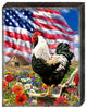 Morning, America Art Wooden Wall Art, Small 12x9