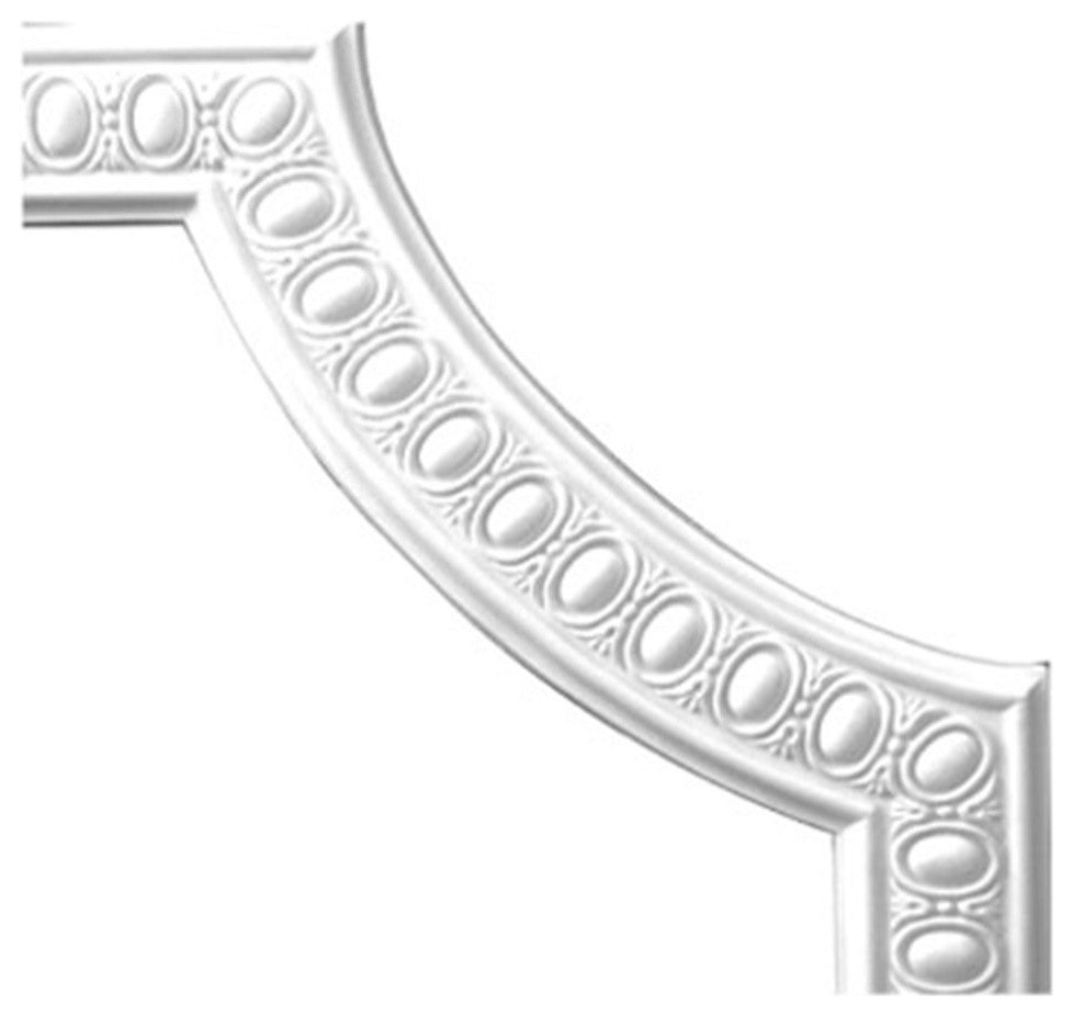 Egg and Dart Panel Moulding, Panel Corner 2, Panel Corner 2