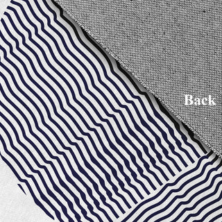 Geo Circle Rug, Spring Navy, 4'x6'