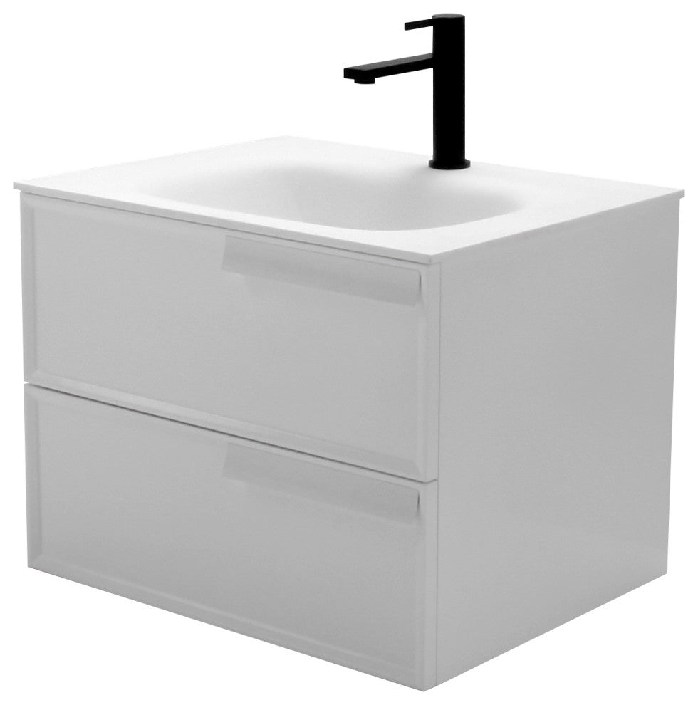 Aquamoon Garda 24" Bathroom Vanity Cabinet, White