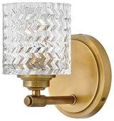 Hinkley Lighting 5040 Elle 8" Tall Bathroom Sconce - Heritage Brass