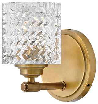 Hinkley Lighting 5040 Elle 8" Tall Bathroom Sconce - Heritage Brass