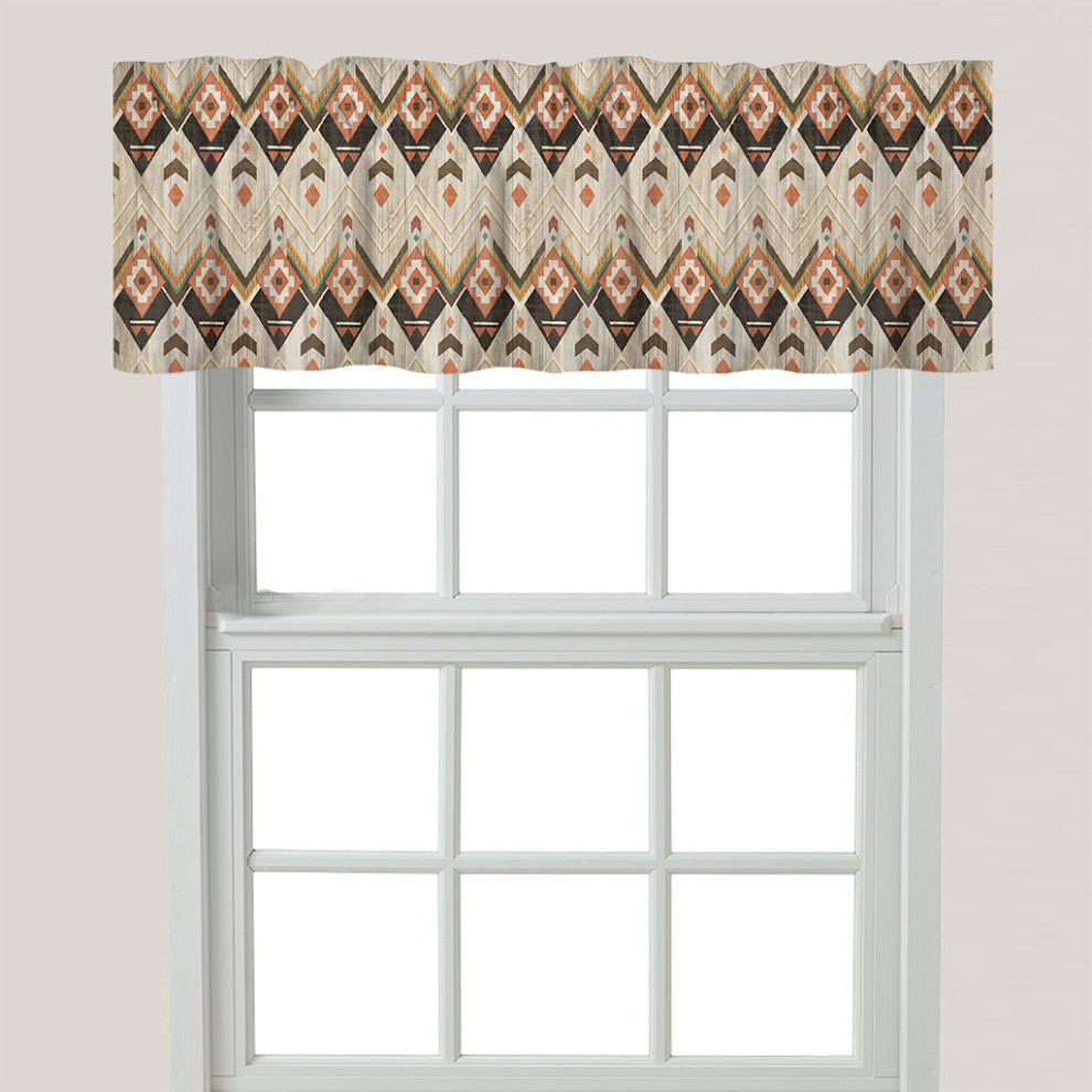 Natural Lodge Window Valance