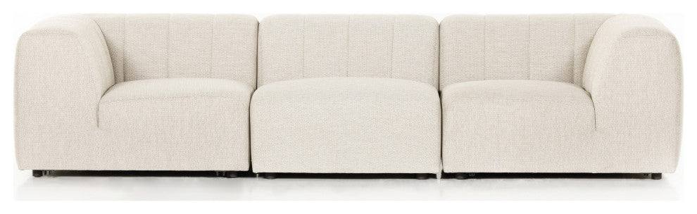 Gwen Outdoor 3 Pc Sectional-Faye Sand