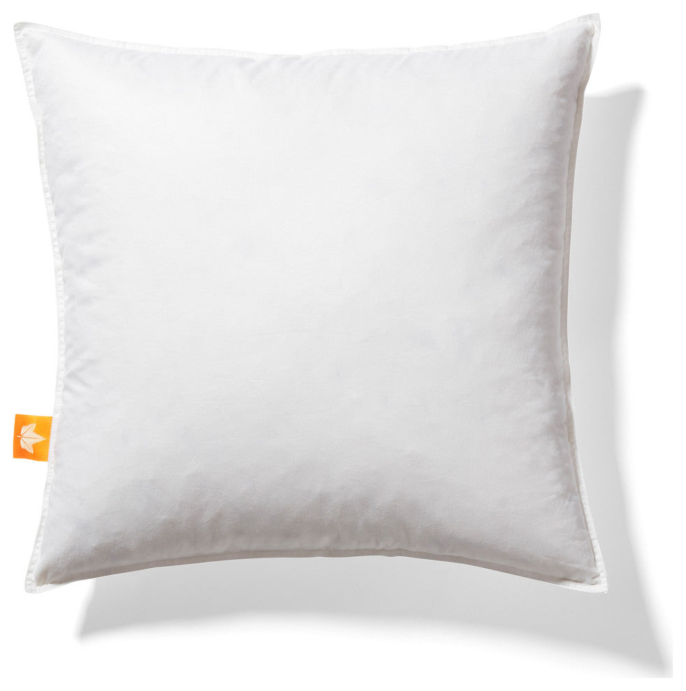 White Goose Feather Cushions, 12" X 16"