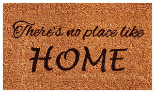 No Place Like Home Doormat, 17"x29"