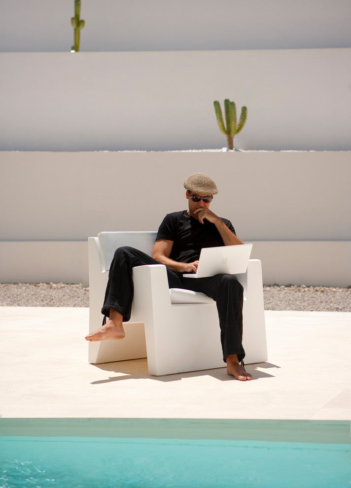 Vondom Jut - Lounge Chair - Basic - White