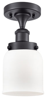INNOVATIONS LIGHTING 916-1C-BK-G51 Small Bell 1 Light Semi-Flush Mount