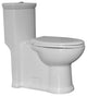Magic Flush Eco-Friendly One Piece Toilet, White
