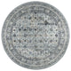 Jericho JC7 Pewter 4' x 4' Round Rug