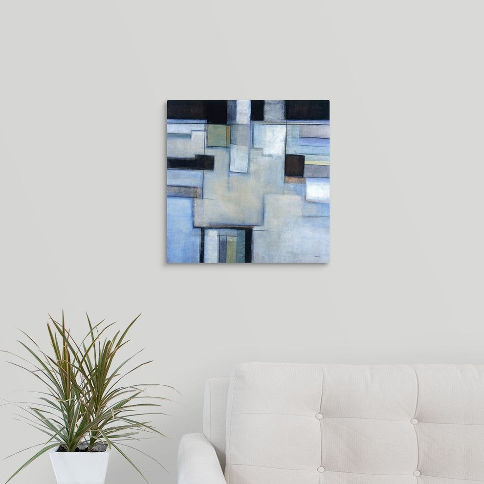 "Turn of Events II" Wrapped Canvas Art Print, 16"x16"x1.5"