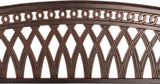 Simone Cast Aluminum Patio Bench