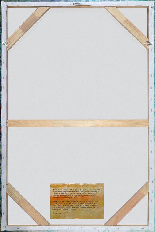 "Llama on Duty" Painting Print on Wrapped Canvas, 24"x36"