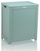Oceanstar Storage Laundry Hamper, Turquoise