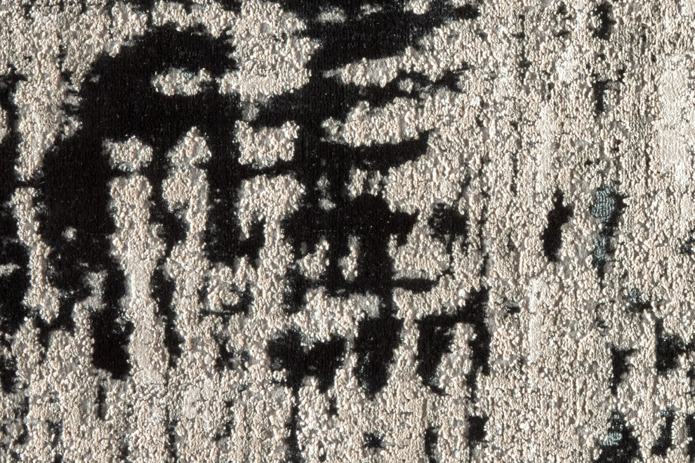 Orin R3339 Modern/Industrial Rug, Black, 13'x20'