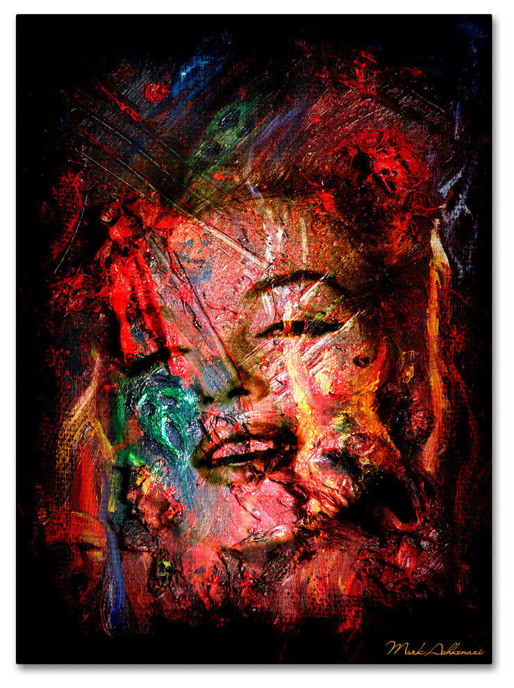 'Marilyn Monroe VII' Canvas Art by Mark Ashkenazi