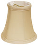 5" Inherent Set of 6 Slanted Chandelier Pongee Silk Lampshades