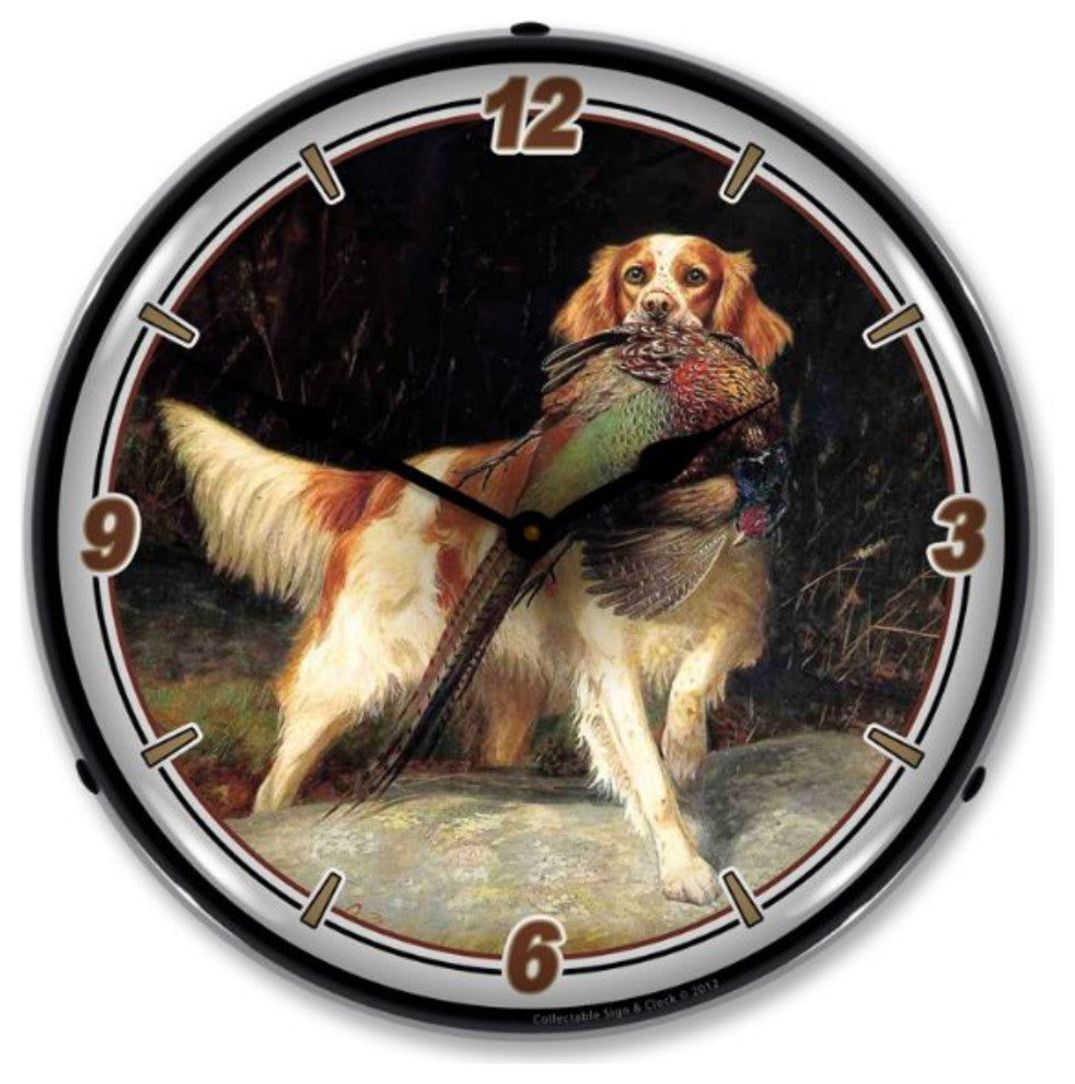 1405504 Bird and Setter Clock