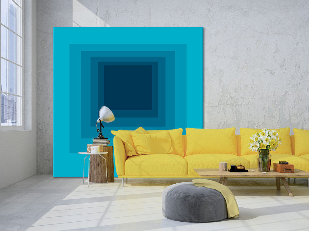 "After Josef" Fine Art Canvas Print, 84"x84"
