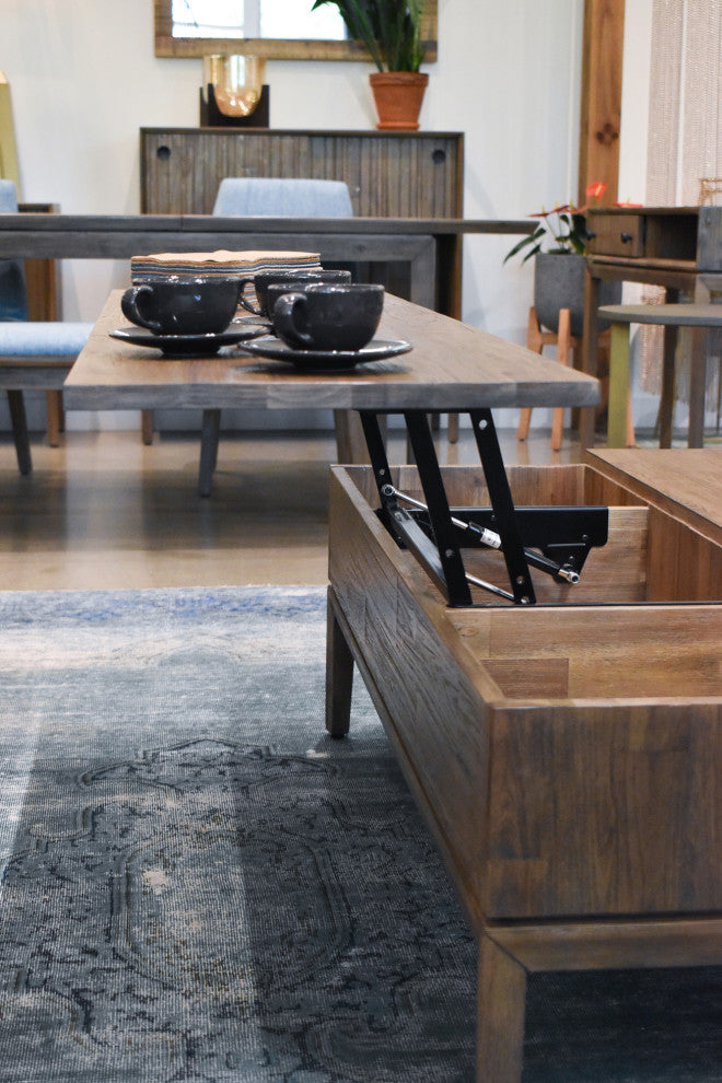 West 51" Wide Coffee Table With Lift Top
