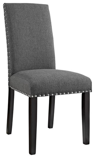 Parcel Dining Fabric Side Chair, Gray