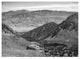"Owens Valley from Sawmill Pass, Kings River Canyon, 1936" Paper Art, 24"x18"