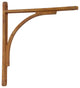 Large Iron Shelf Bracket, Rust