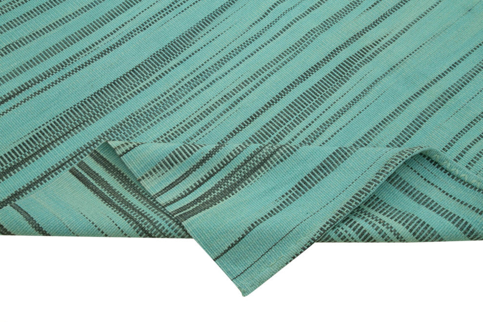 Rug N Carpet - Hand-knotted Turkish 6' 0'' x 9' 0'' Modern Design Wool Kilim Rug