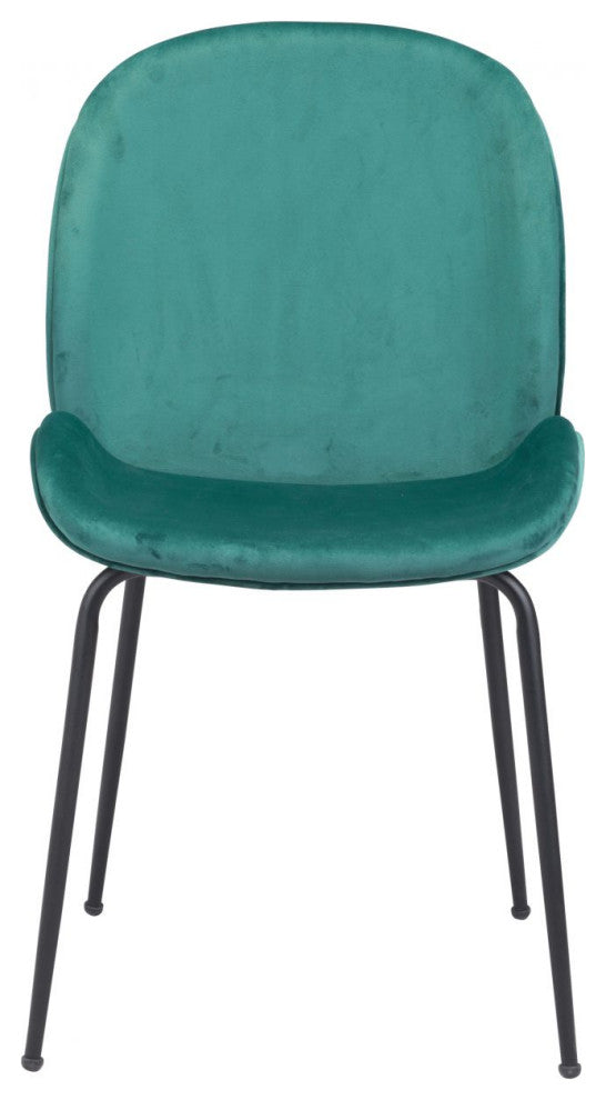 Miles Dining Chair, Set of 2 Green