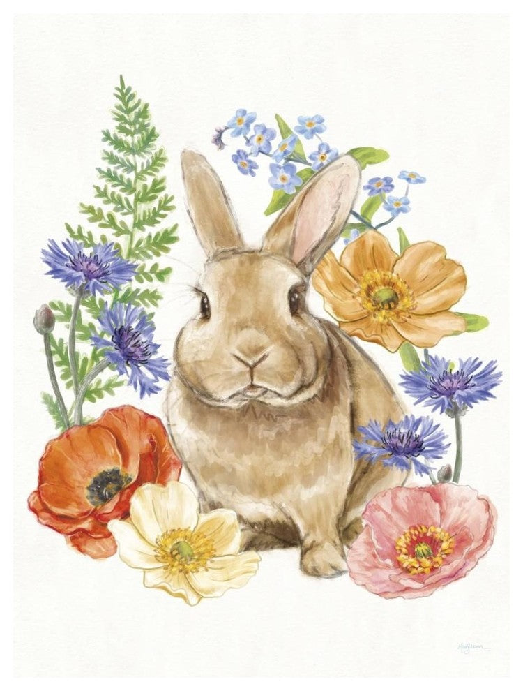 "Sunny Bunny II" Digital Paper Print by Mary Urban, 38"x50"