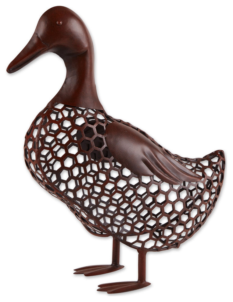 Chicken Wire Duck Sculpture