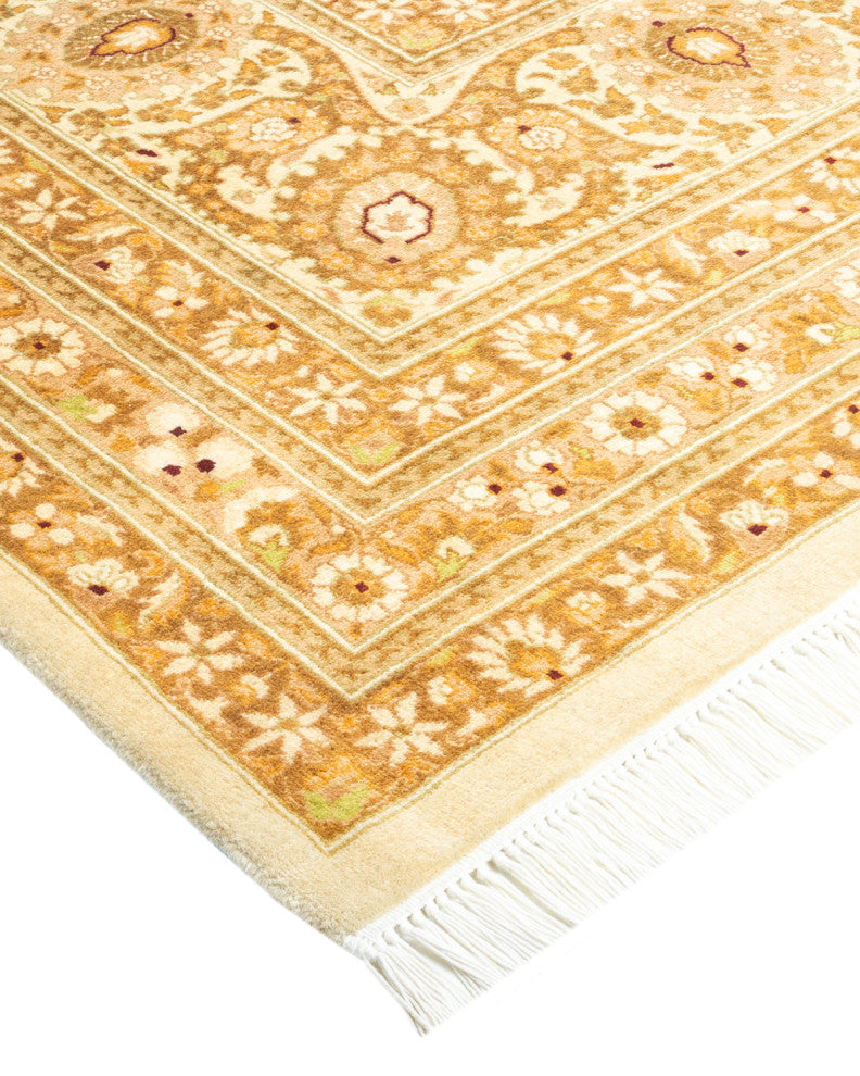 Mogul, One-of-a-Kind Hand-Knotted Area Rug  - Ivory, 8' 1" x 10' 5"