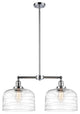 INNOVATIONS 209-PC-G713-L 2-Light Island Light Polished Chrome