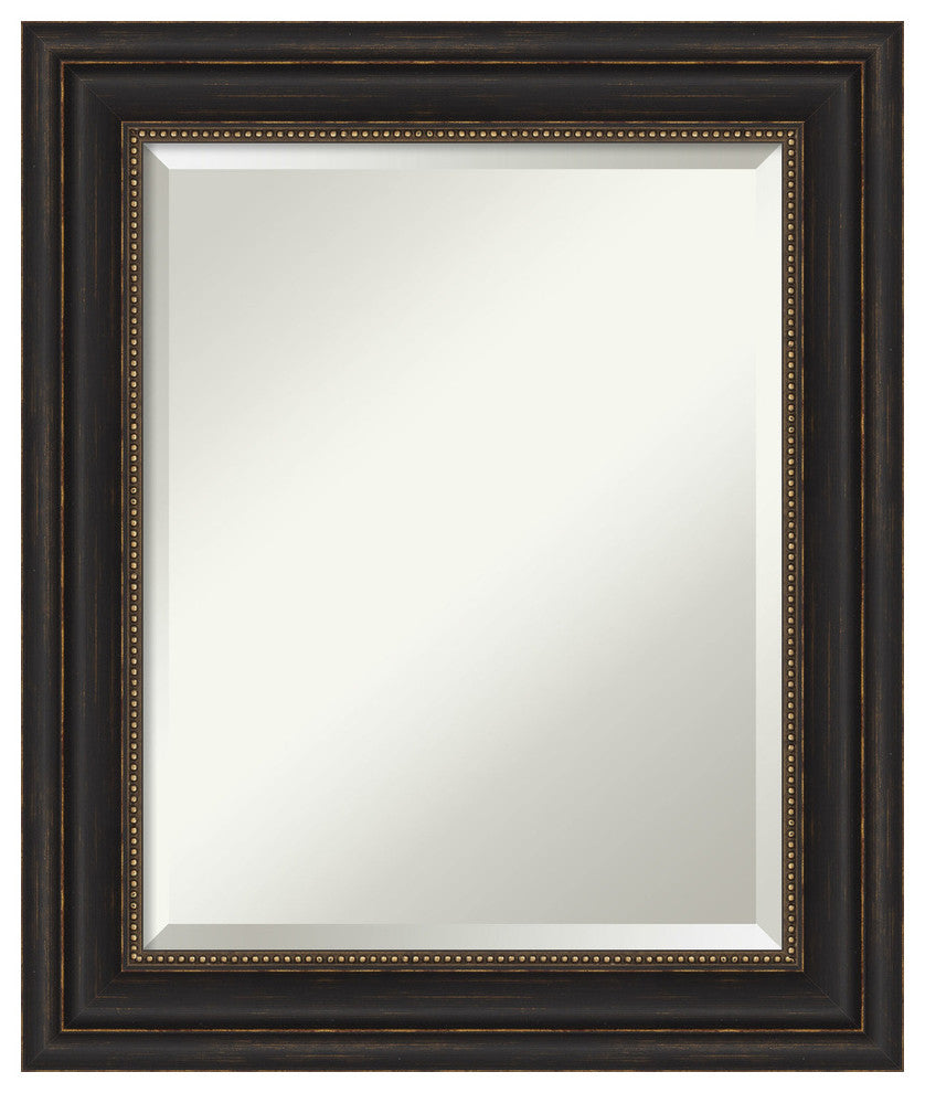 Accent Bronze Beveled Bathroom Wall Mirror - 21 x 25 in.