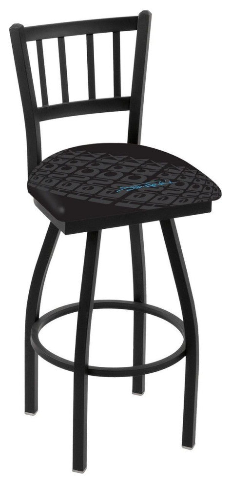 Holland L018 Jimi Hendrix 1-Color 30" Bar Stool - Black
