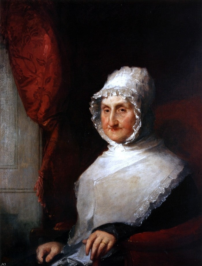 Gilbert Stuart Lydia Pickering Williams, 21"x28" Wall Decal Print