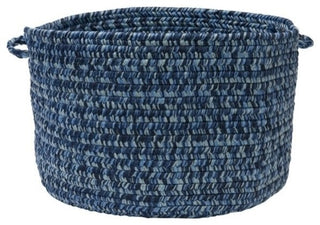 Colonial Mills Basket Catalina Seafoam Round