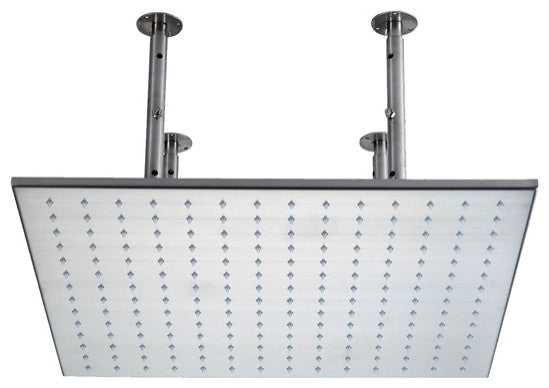 Cori 2-Way Thermostatic LED Rainfall Shower System With Handheld Shower, Chrome