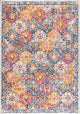 Modern Persian Boho Vintage Trellis Multi 5 ft. x 8 ft. Area Rug