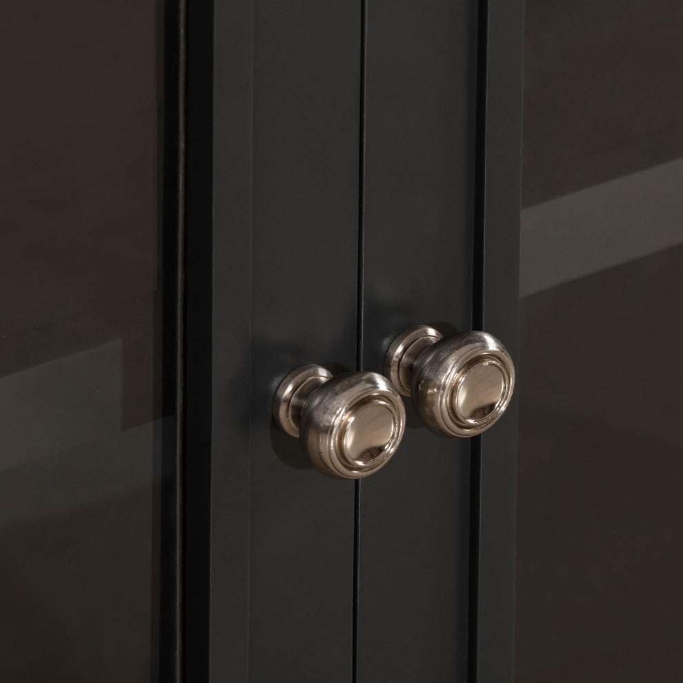 Virginia White Entertainment Center for TVs up to 75"