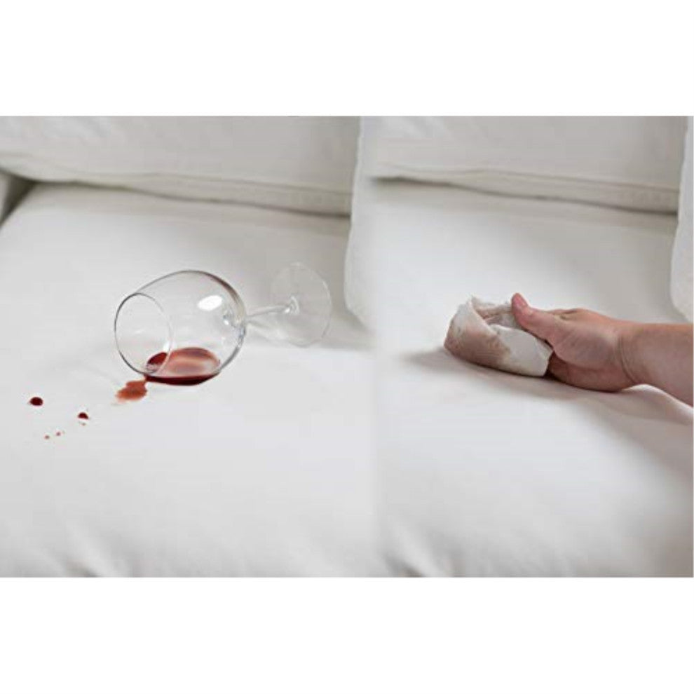 2-Piece Slip-Covered Modular Sectional Sofa, Ocean Blue