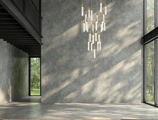 Home Living 36" Chandelier, Satin Gold