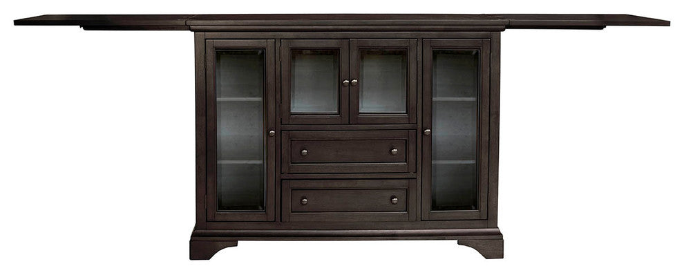 A-America Furniture Mariposa Server, Warm Gray MRPWG9010